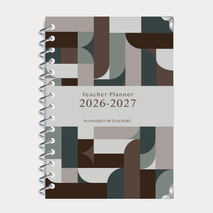 Teacher Planner 2026-2027 - Spiral Bound Hardback