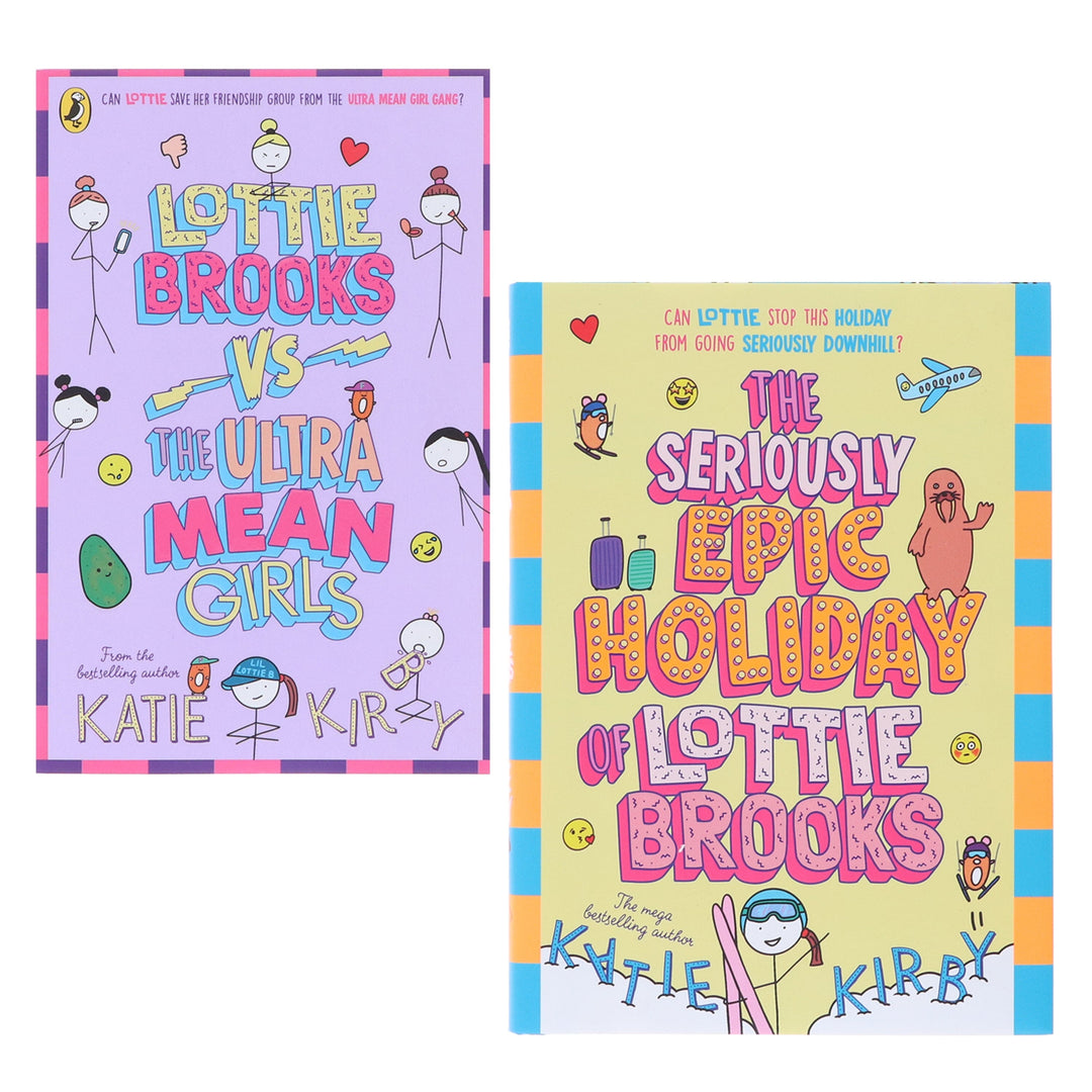 Lottie Brooks Series (Book 8-9) by Katie Kirby 2 Books Collection Set - Ages 8-12 - Paperback/Hardback