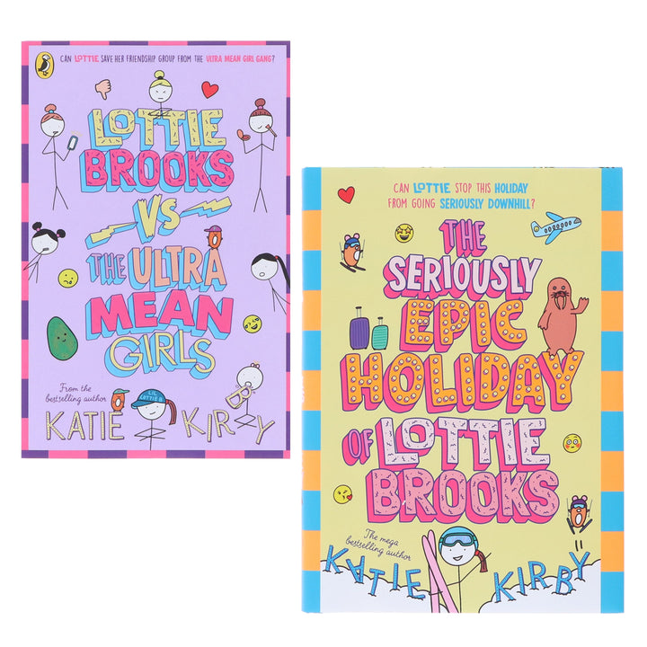 Lottie Brooks Series (Book 8-9) by Katie Kirby 2 Books Collection Set - Ages 8-12 - Paperback/Hardback