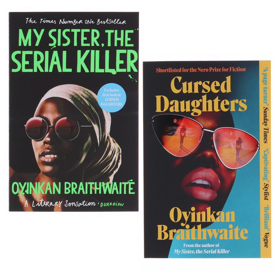 Oyinkan Braithwaite Collection (My Sister, the Serial Killer & Cursed Daughters) 2 Books Set - Fiction - Paperback