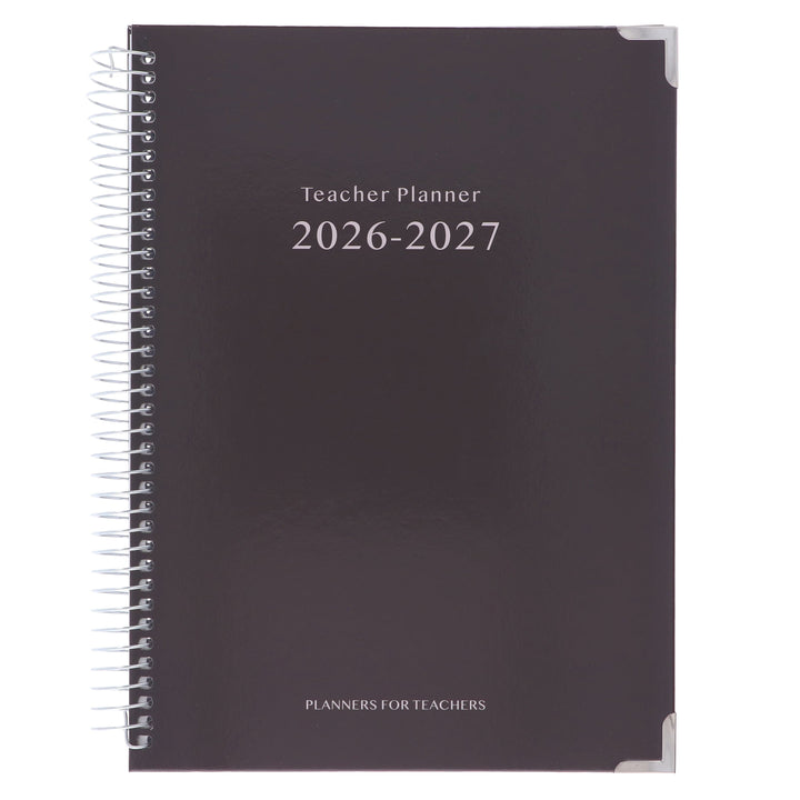 Teacher Planner 2026-2027 - Cocoa Edition - Spiral Bound Hardback