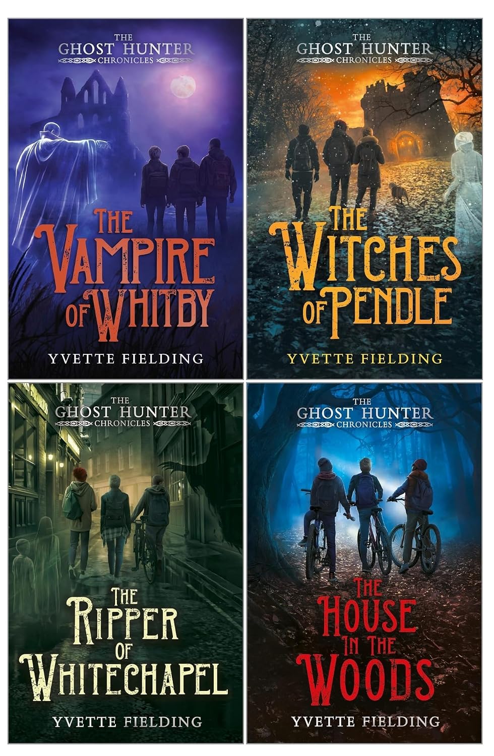 The Ghost Hunter Chronicles Series By Yvette Fielding 4 Books Collection Set - Ages 11+ - Paperback