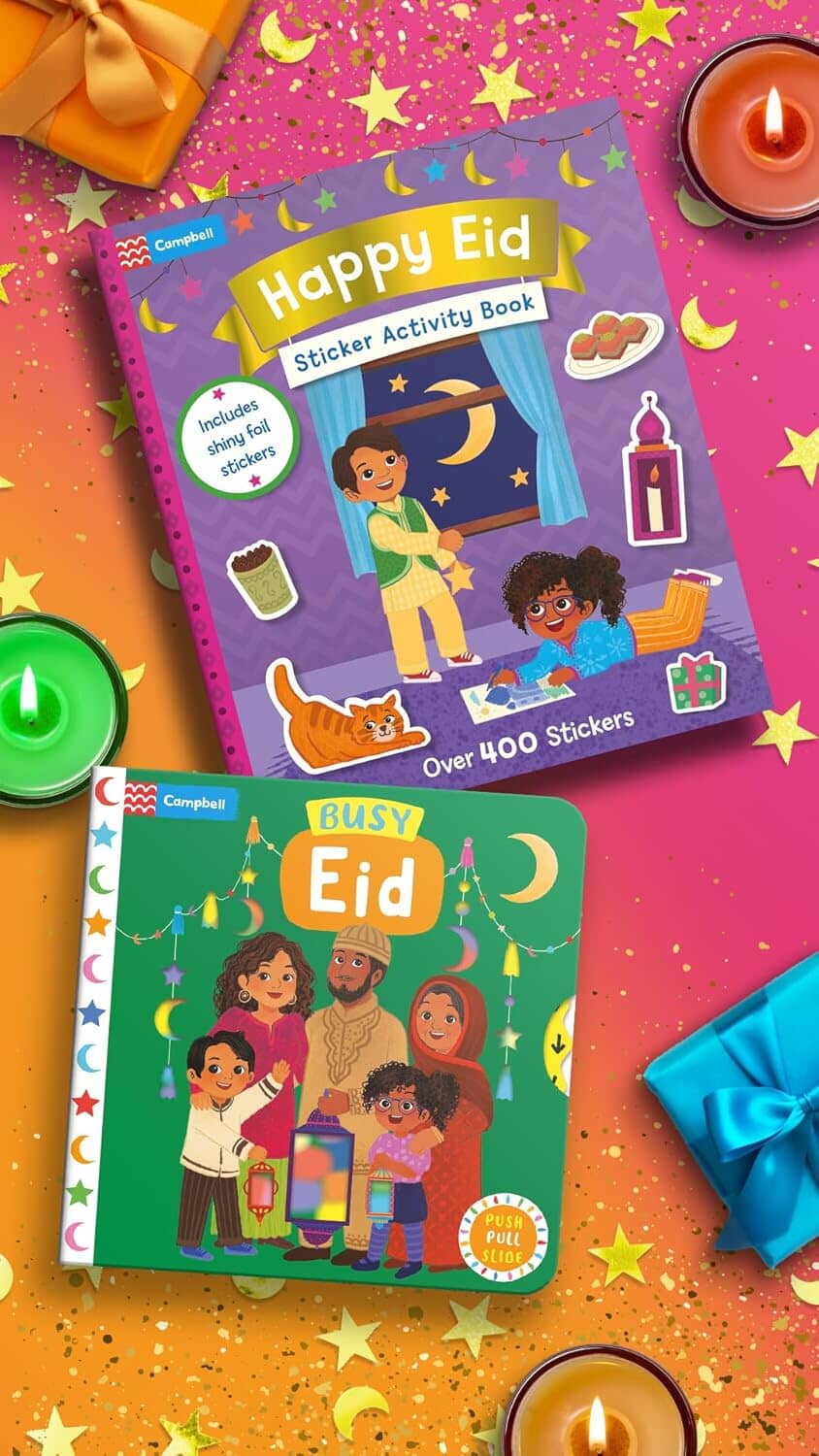 Eid Celebration Collection (Happy Eid & Busy Eid) 2 Books Set - Ages 0-5 - Paperback/Board Book