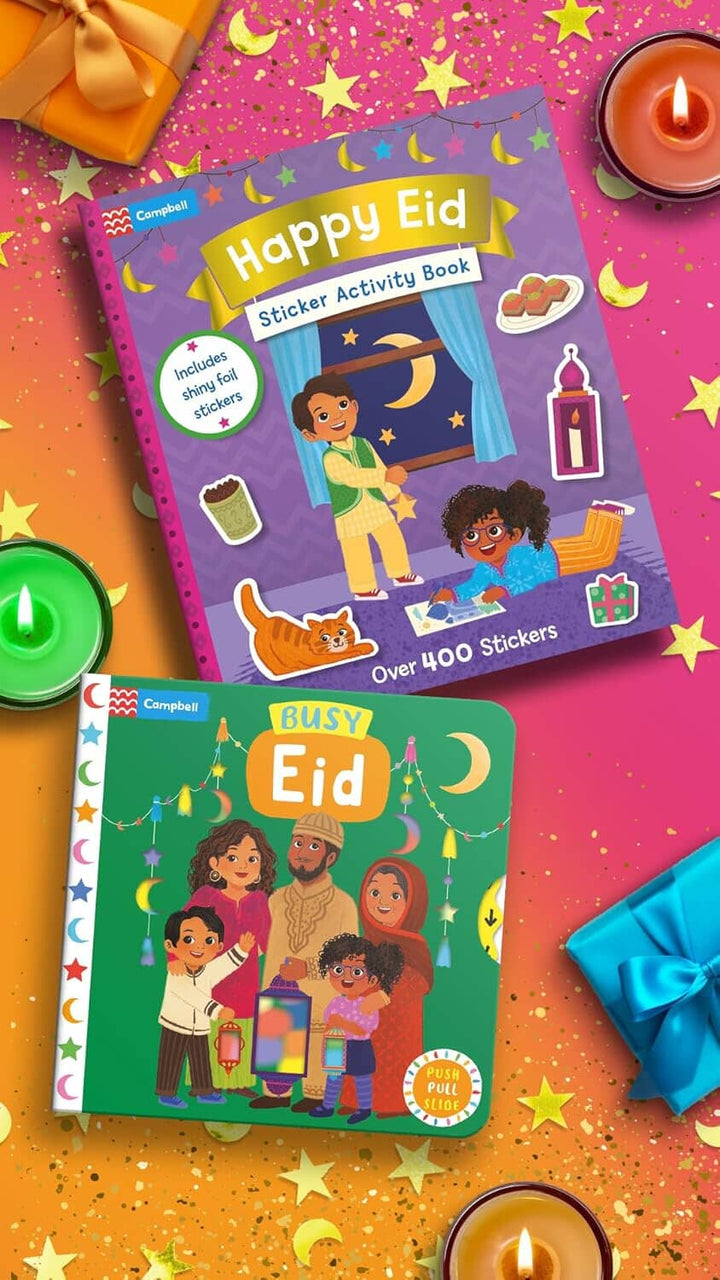 Eid Celebration Collection (Happy Eid & Busy Eid) 2 Books Set - Ages 0-5 - Paperback/Board Book