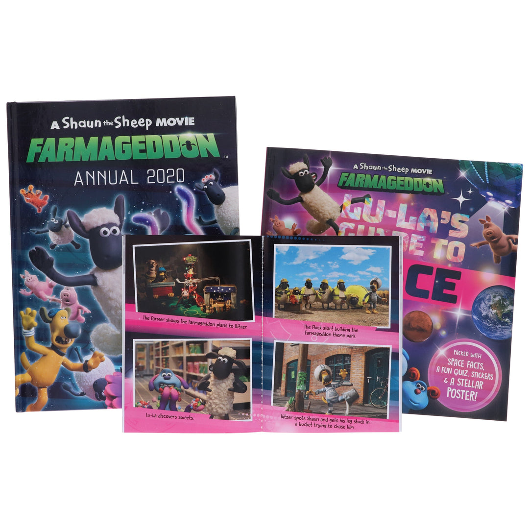 An Official Shaun the Sheep Movie: Farmageddon 3 Books Collection By Sweet Cherry Publishing - Ages 6-9 - Paperback