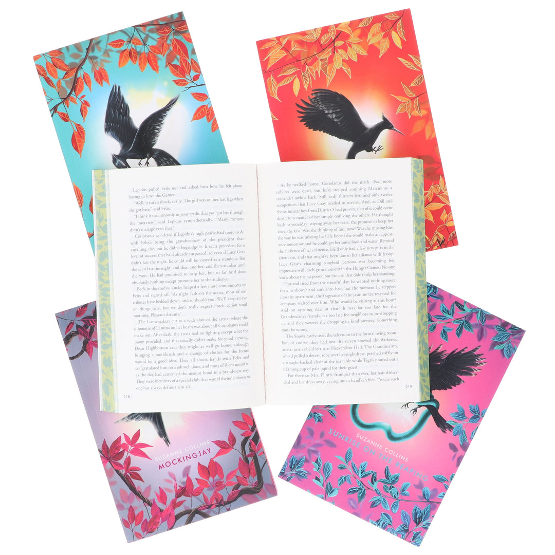 The Deluxe Hunger Games Collection by Suzanne Collins 5 Books Box Set - Ages 13+ - Paperback (Patterned Edge)