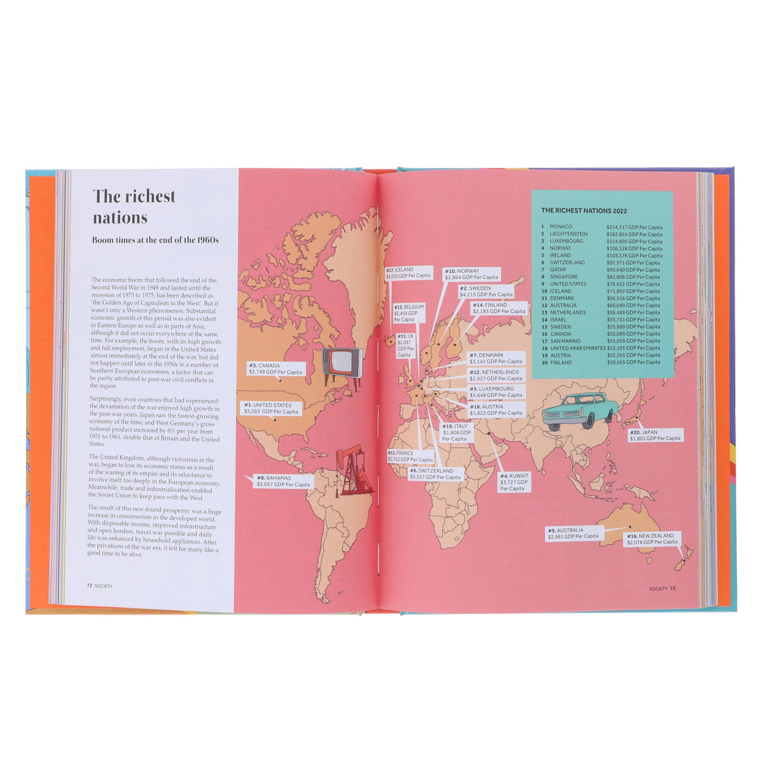 The 1960s in Maps by Gordon Kerr - Non Fiction - Hardback
