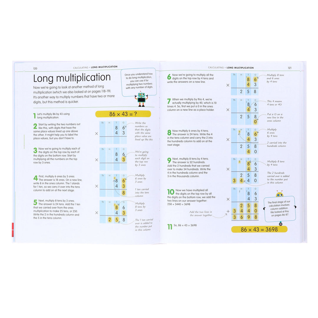 How to be Good at Maths (KS2): The Simplest-Ever Visual Guide by Carol Vorderman - Ages 7-11 - Hardback