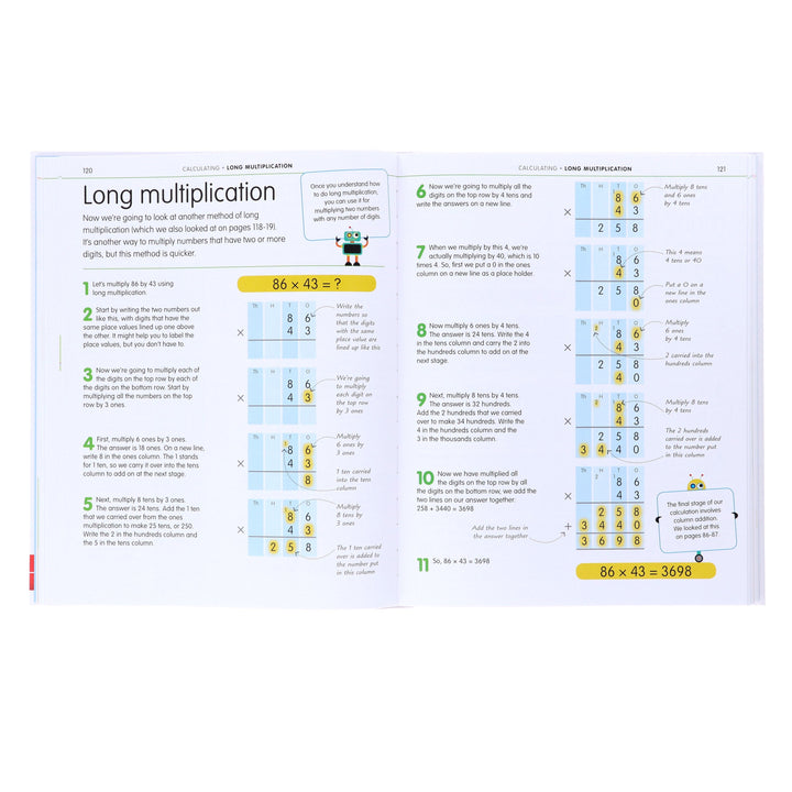 How to be Good at Maths (KS2): The Simplest-Ever Visual Guide by Carol Vorderman - Ages 7-11 - Hardback