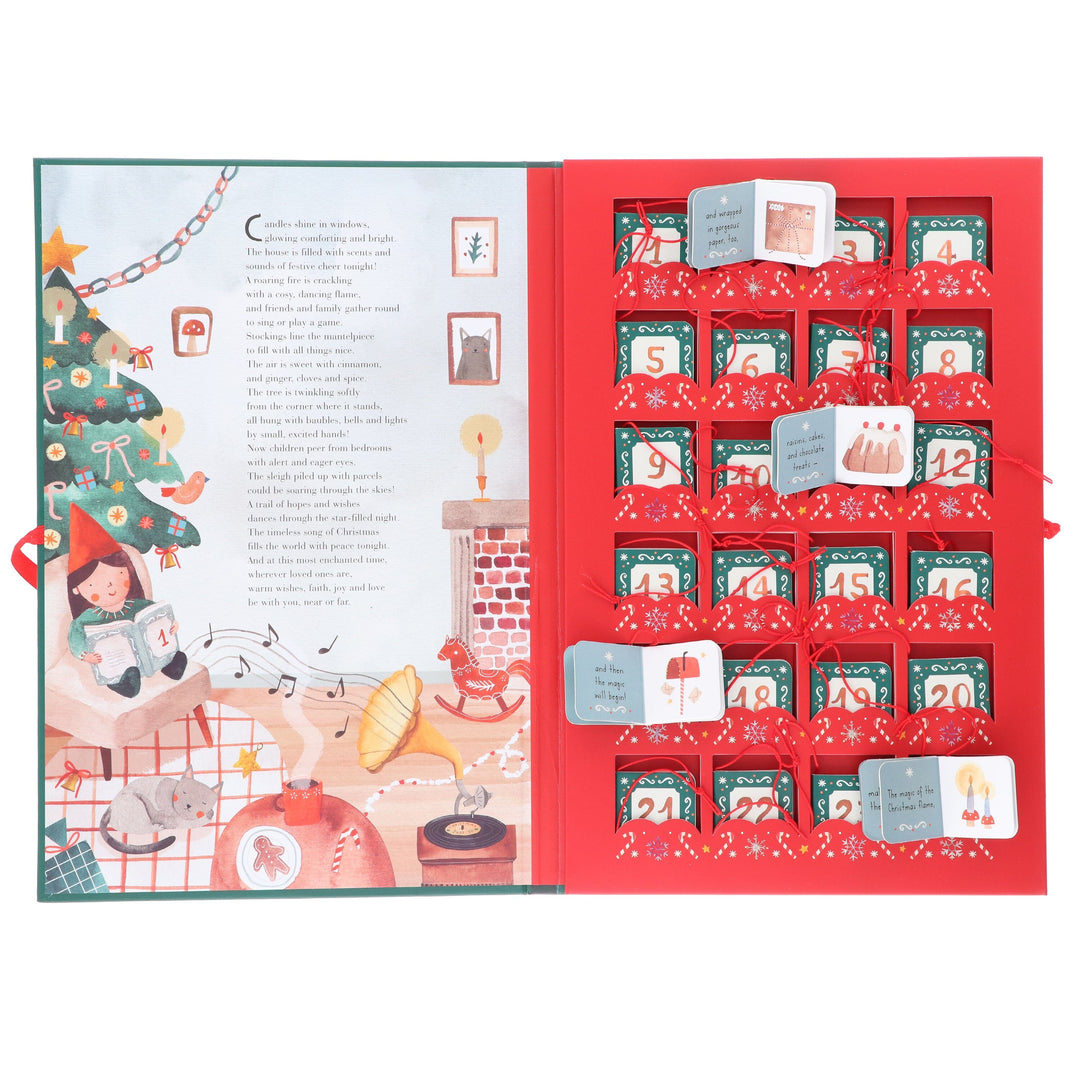 Advent Calendar by Alice Pasinetti 24 Little Books to Count down to Christmas - Ages 3+ - Hardback