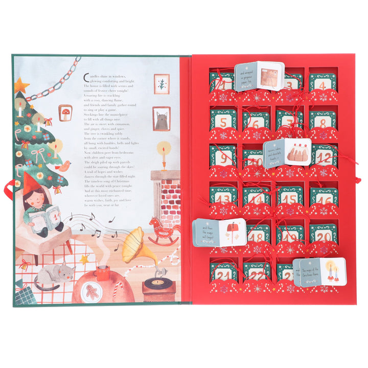 Advent Calendar by Alice Pasinetti 24 Little Books to Count down to Christmas - Ages 3+ - Hardback