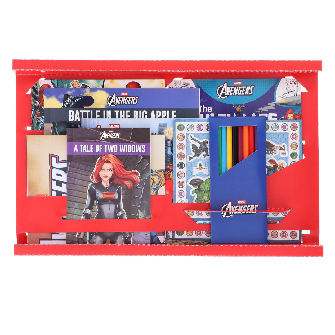 Marvel Avengers Activity Selection Box with over 600 Stickers - Ages 3+ - Paperback