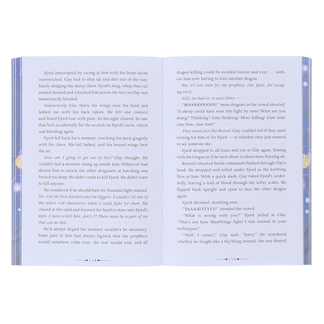Wings of Fire by Tui T. Sutherland 5 Books Special Edition Box Set - Ages 9-14 - Paperback (Sprayed Edges)