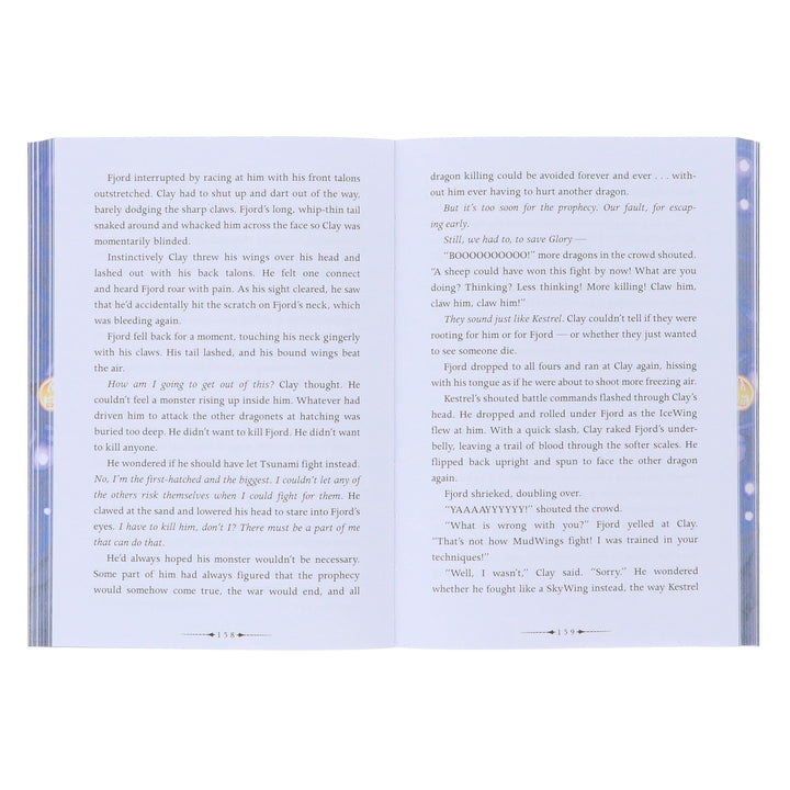 Wings of Fire by Tui T. Sutherland 5 Books Special Edition Box Set - Ages 9-14 - Paperback (Sprayed Edges)