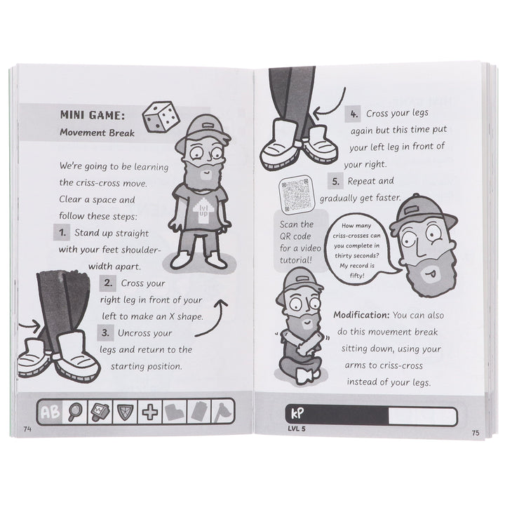 ADHD: Rapped Up! and Levelled Up! by Jamie Gilbert 'Mr G' 2 Books Collection Set - Ages 9-12 - Paperback (Learn about ADHD with Free Audio Book & Movement Break)