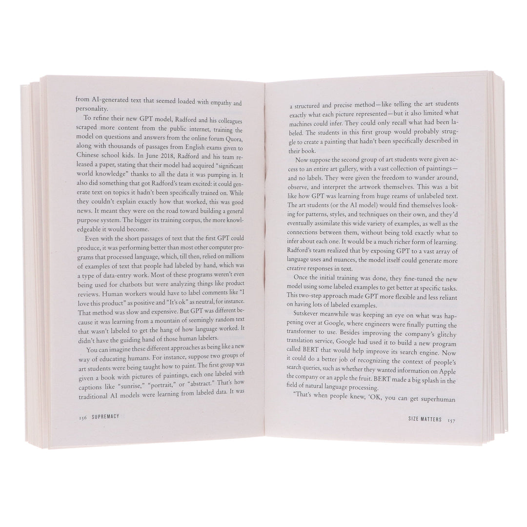 Supremacy: AI, ChatGPT and the race that will change the world by Parmy Olson - Non Fiction - Paperback