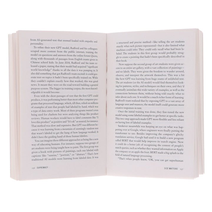 Supremacy: AI, ChatGPT and the race that will change the world by Parmy Olson - Non Fiction - Paperback
