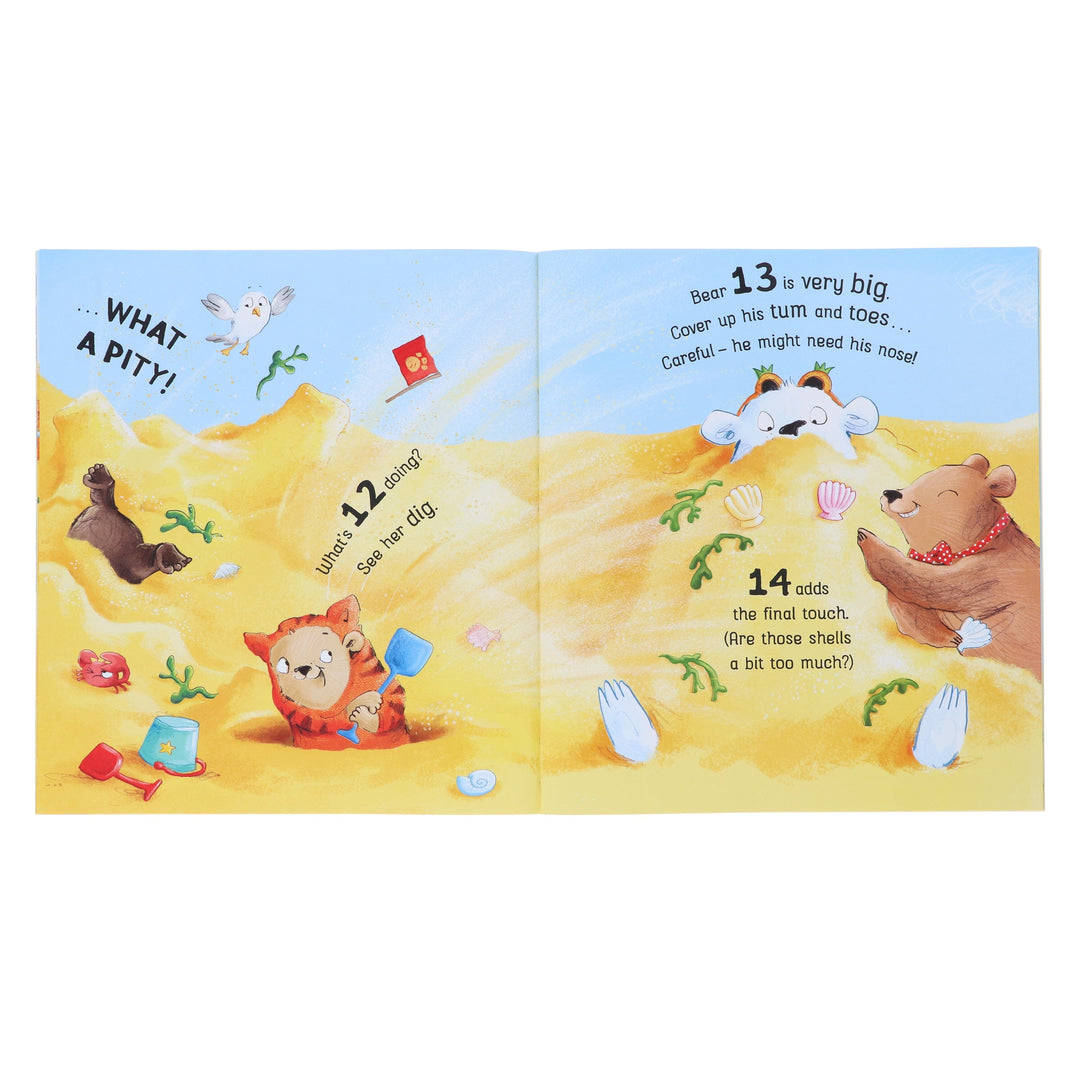 Twenty Bears On Holiday: A Counting Story by Kathryn Simmonds - Ages 0-5 - Paperback