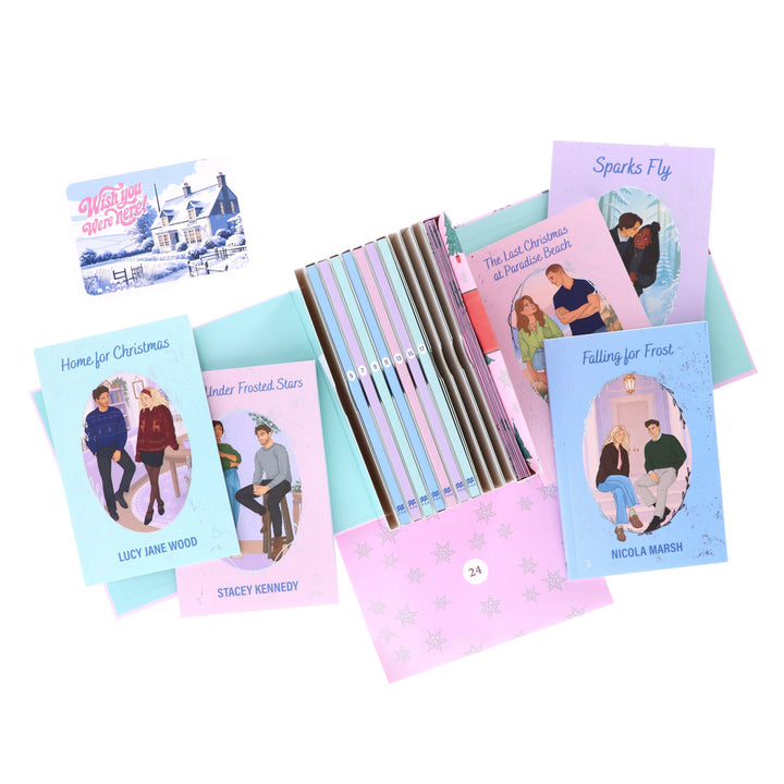 Kissed by Christmas: A 24 day Romance Advent Calendar Gift Box Set - Fiction - Paperback