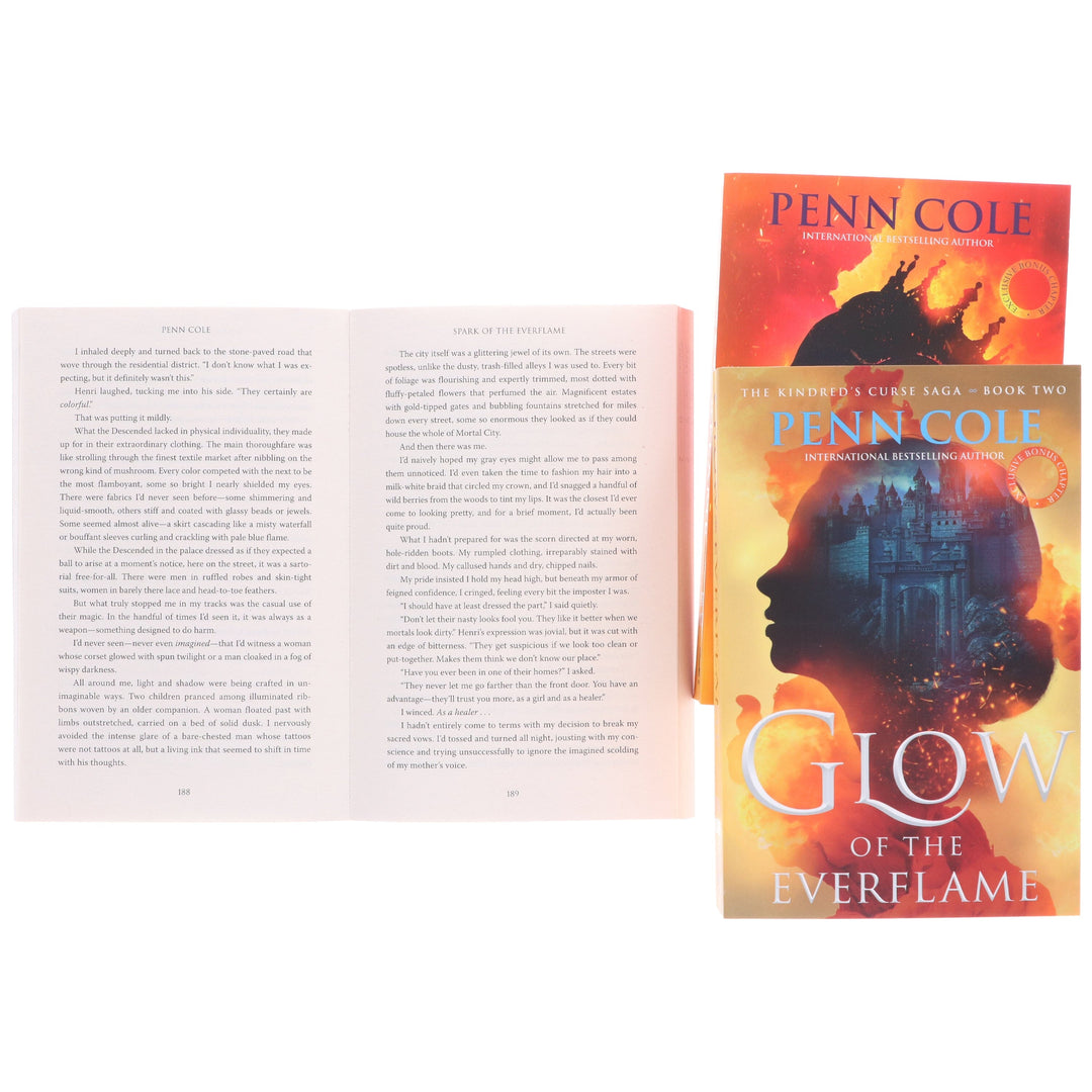 The Kindred's Curse Saga by Penn Cole 3 Books Collection Set - Fiction - Paperback