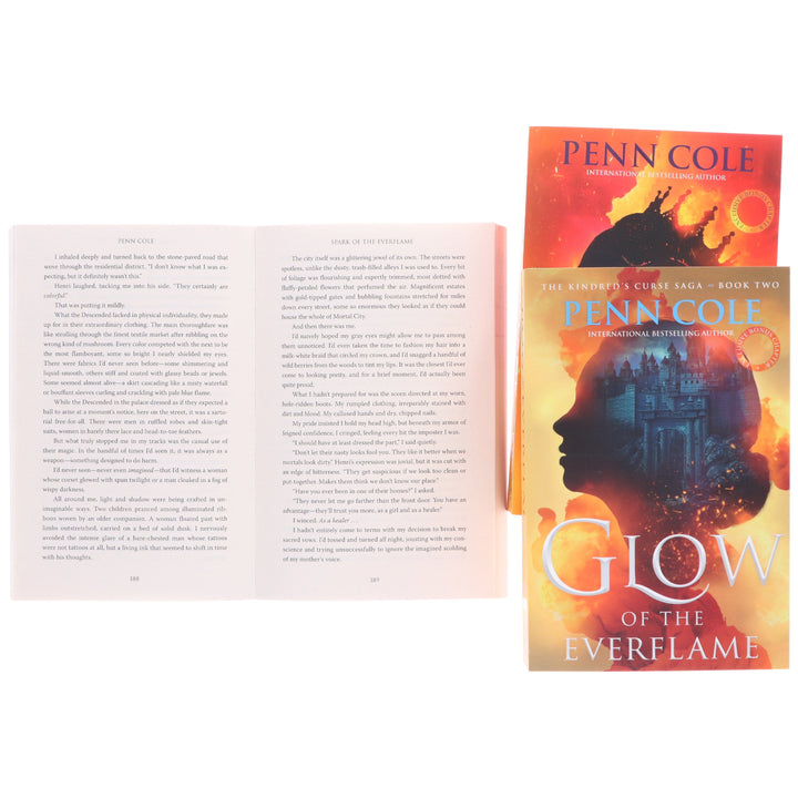 The Kindred's Curse Saga by Penn Cole 3 Books Collection Set - Fiction - Paperback