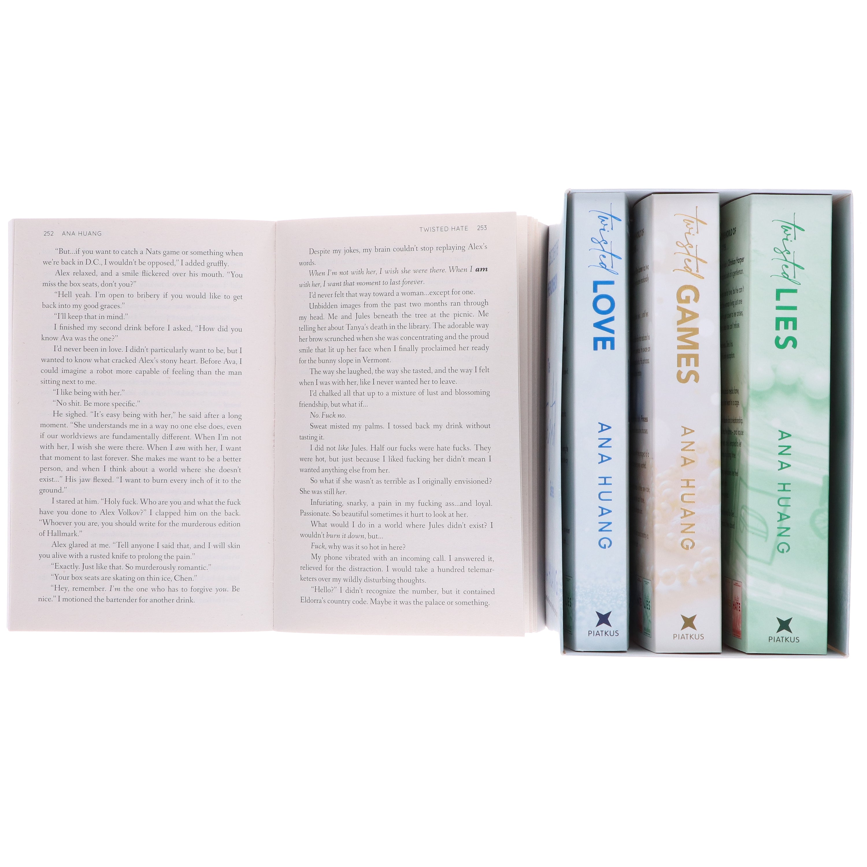 Twisted Series by Ana Huang 4 Books Box Set - Fiction