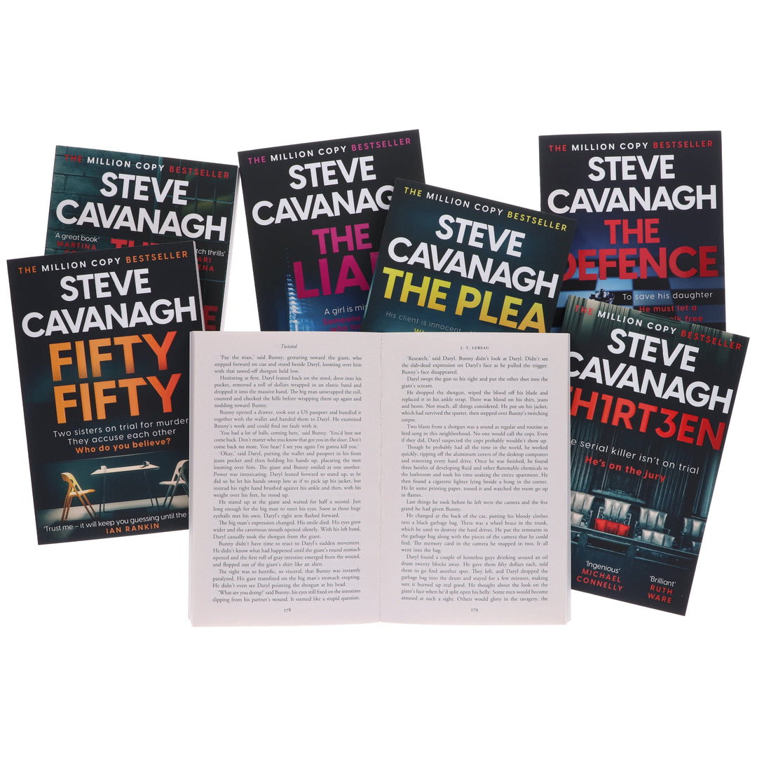 Eddie Flynn Series By Steve Cavanagh 7 Books Collection Set - Fiction - Paperback