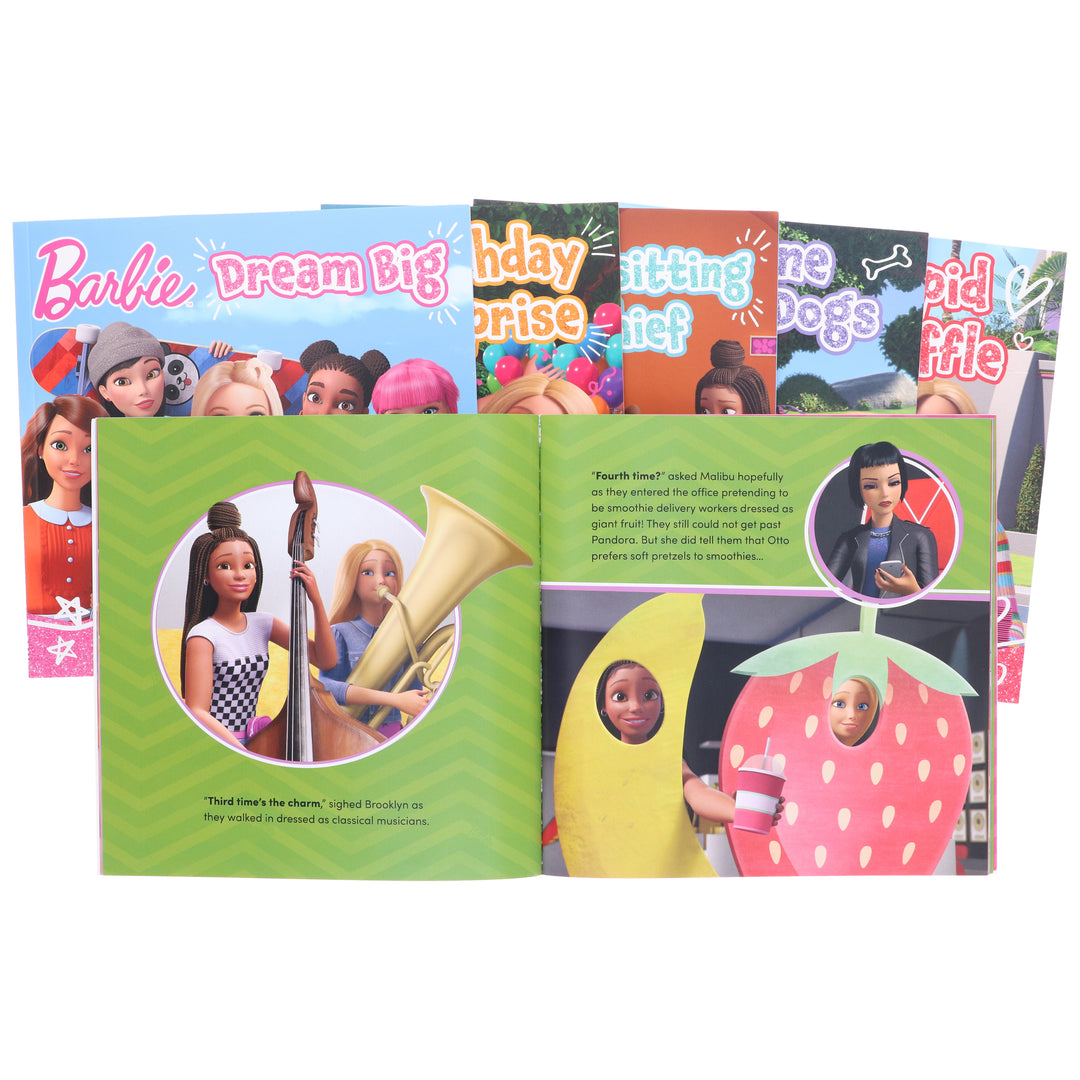 Barbie World Magical Adventures: 6 Picture Books Collection Set - Ages 3-7 - Paperback