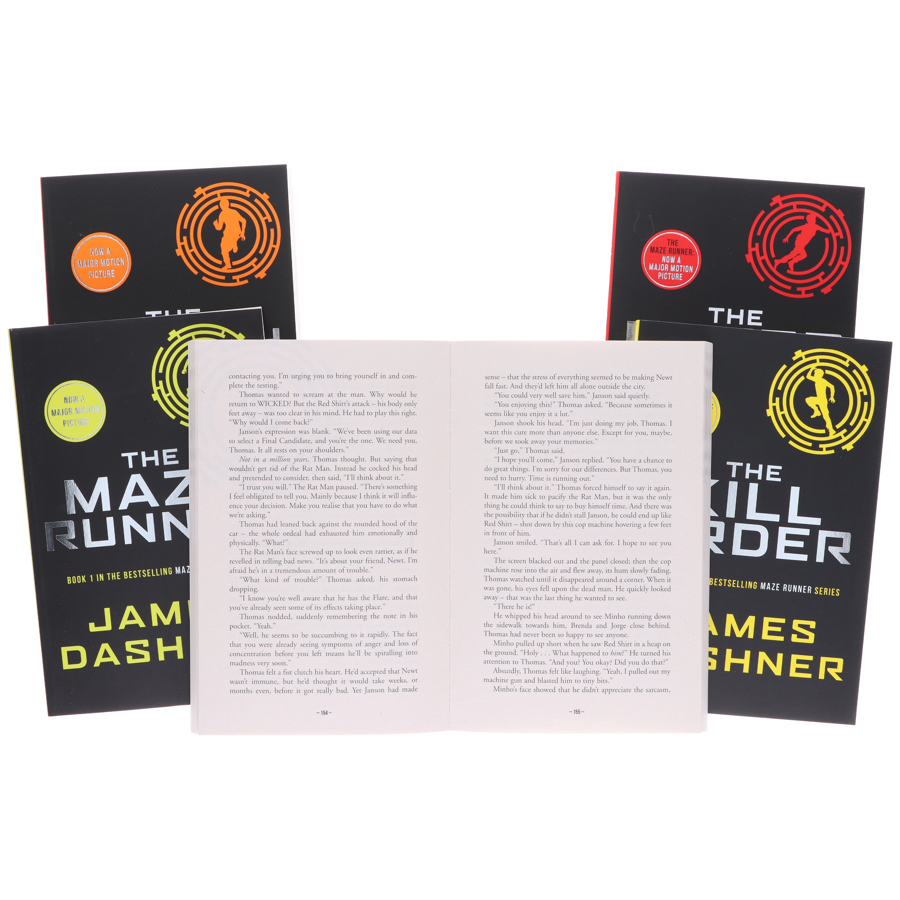 The Maze Runner Series By James Dashner 5 Books Collection Set