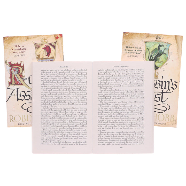 Farseer Trilogy by Robin Hobb 3 Books Collection Set - Fiction - Paperback