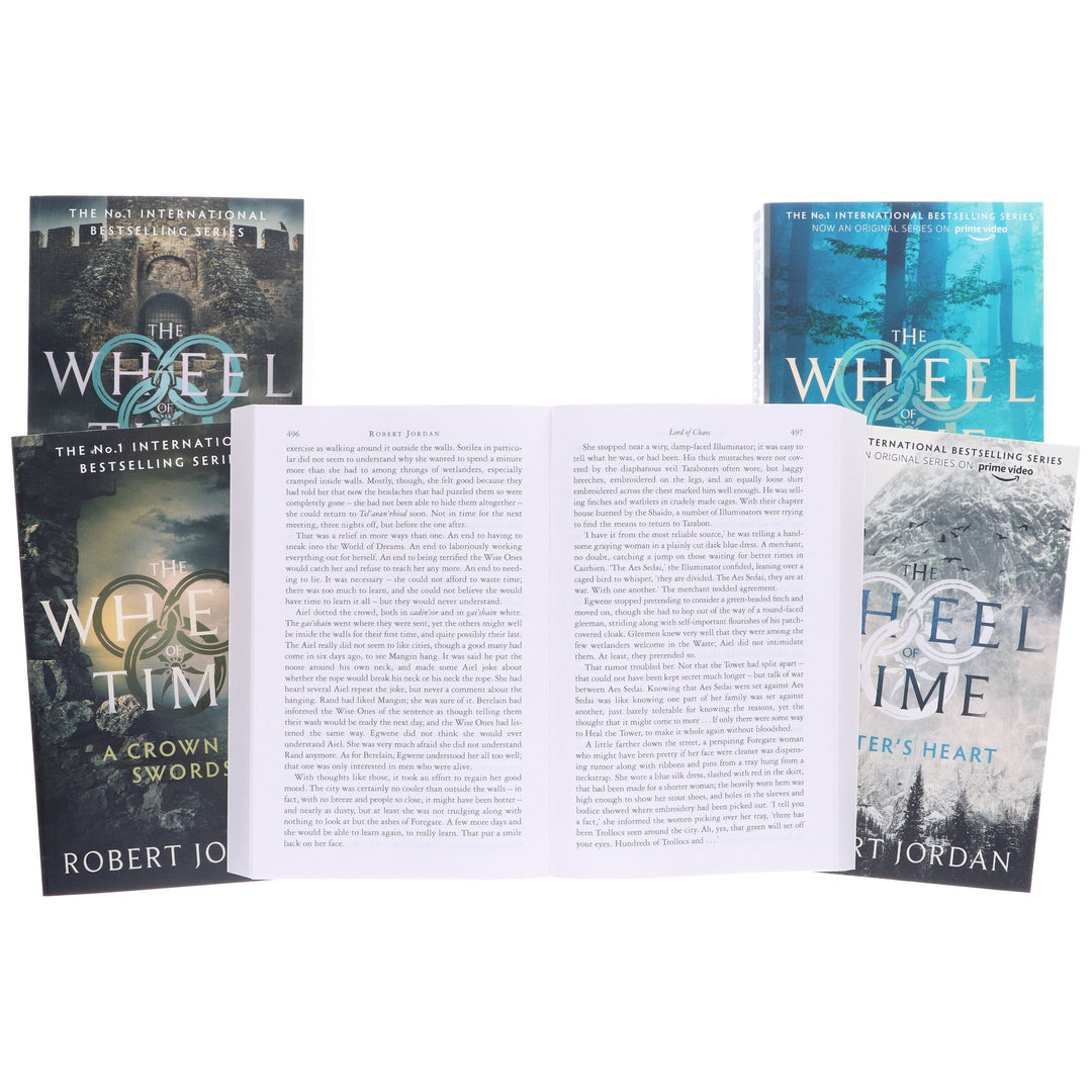 The Wheel of Time by Robert Jordan: Books 6-10 Collection Set - Fiction - Paperback