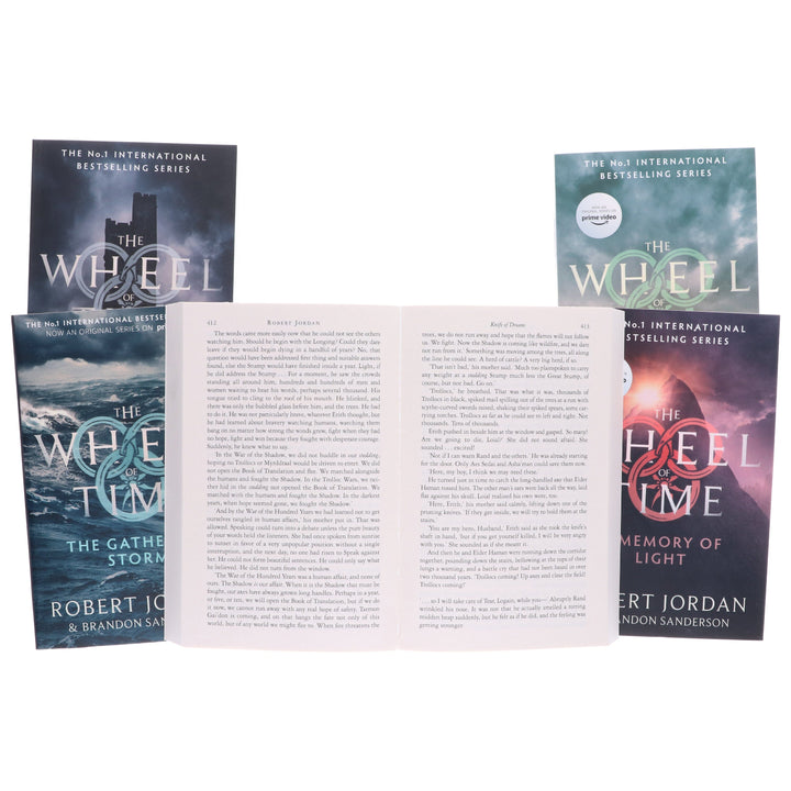 The Wheel of Time by Robert Jordan: Books 11-14 & New Spring Collection Set - Fiction - Paperback