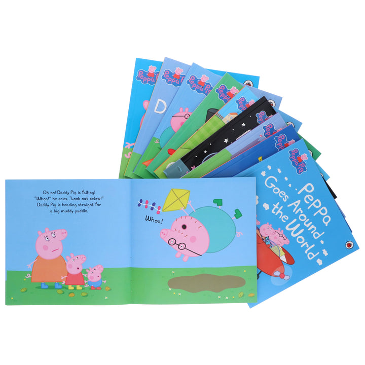 Peppa Pig Series By Ladybird: 10 Picture Books Collection set - Ages 2-6 - Paperback
