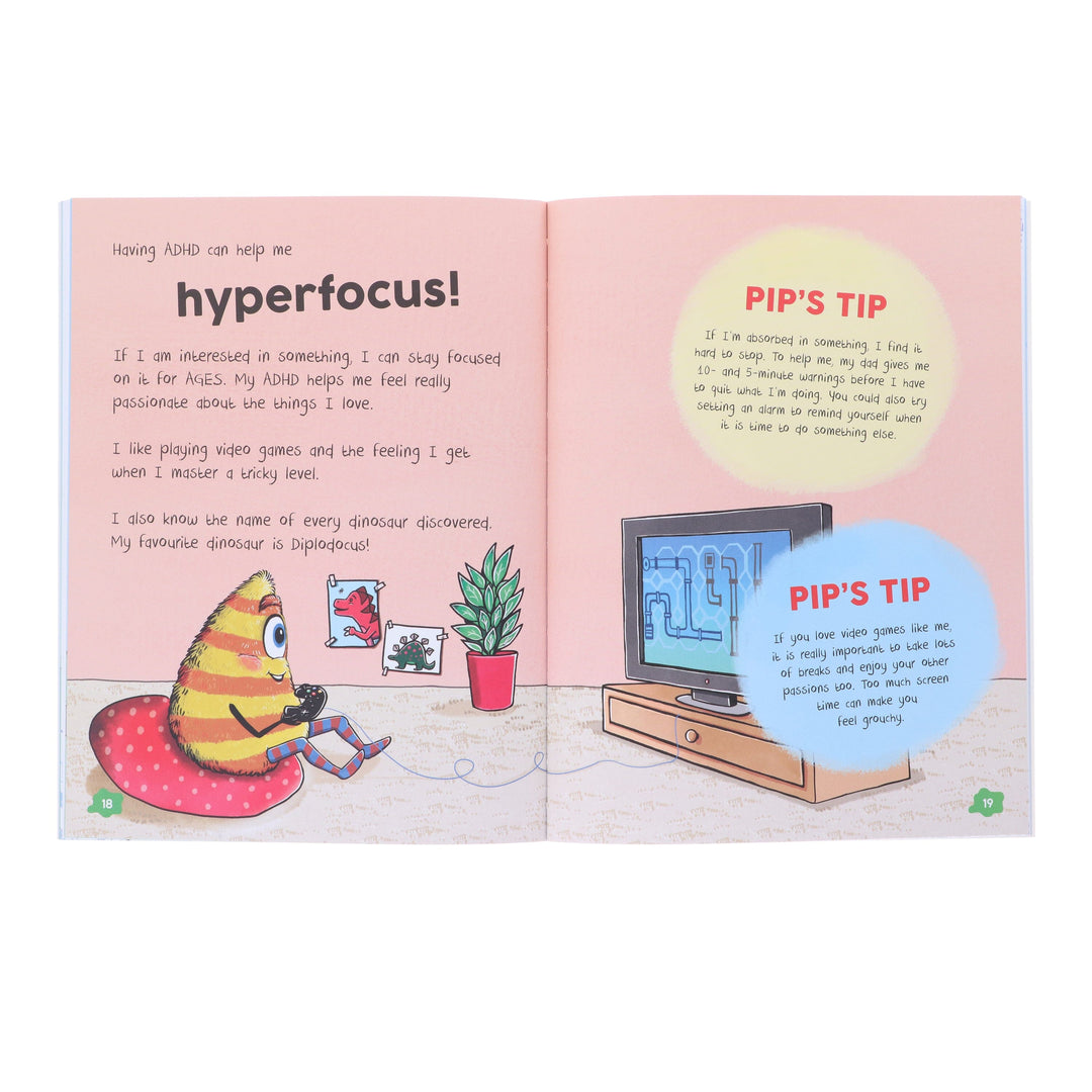 My Amazing ADHD Brain & ADHD: Rapped Up! 2 Books Collection Set by Emily Snape & Jamie Gilbert - Ages 4+ - Paperback