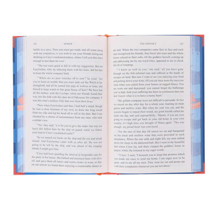 The Odyssey by Homer - Fiction - Sprayed Edge Hardback
