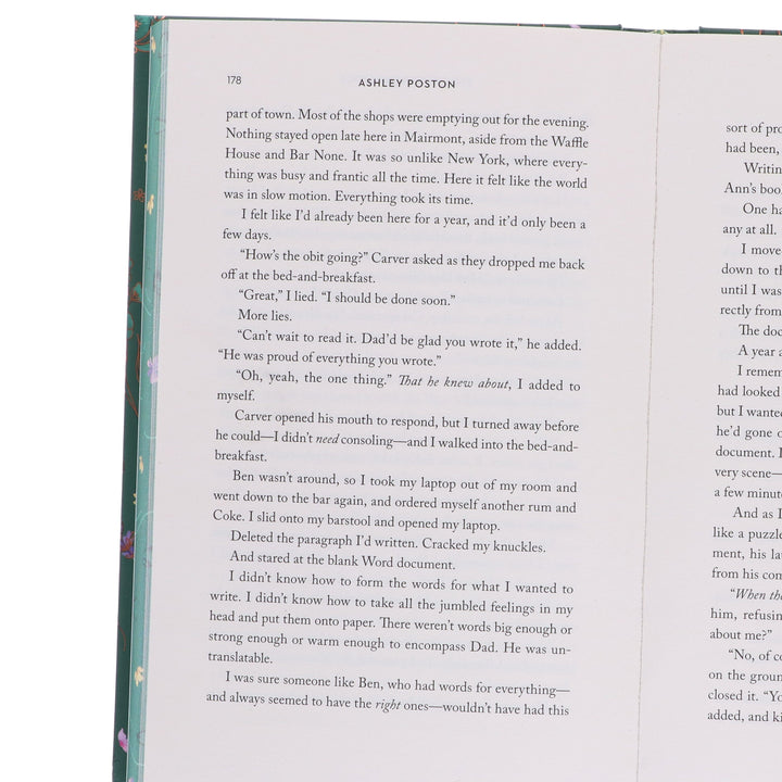 Ashley Poston Novel (The Seven Year Slip & The Dead Romantics) 2 Books Collector's Edition Set - Fiction - Hardback