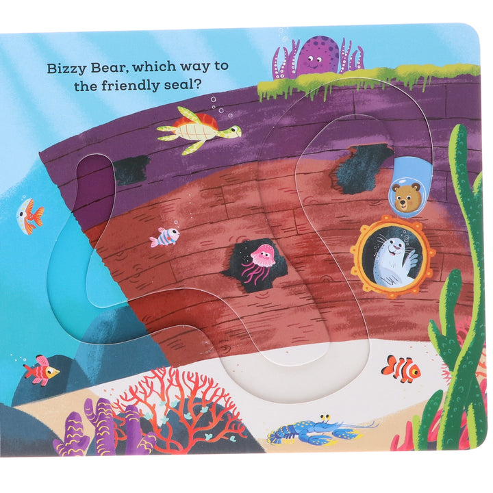 Bizzy Bear: Find and Follow Series by Benji Davies 4 Books Collection Set - Ages 2-5 - Board Book