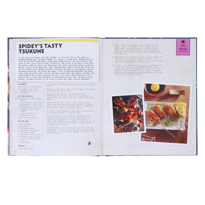 Marvel: Spider-Man: The Official Cookbook by Jermaine McLaughlin & Paul Eschbach - Non Fiction - Hardback