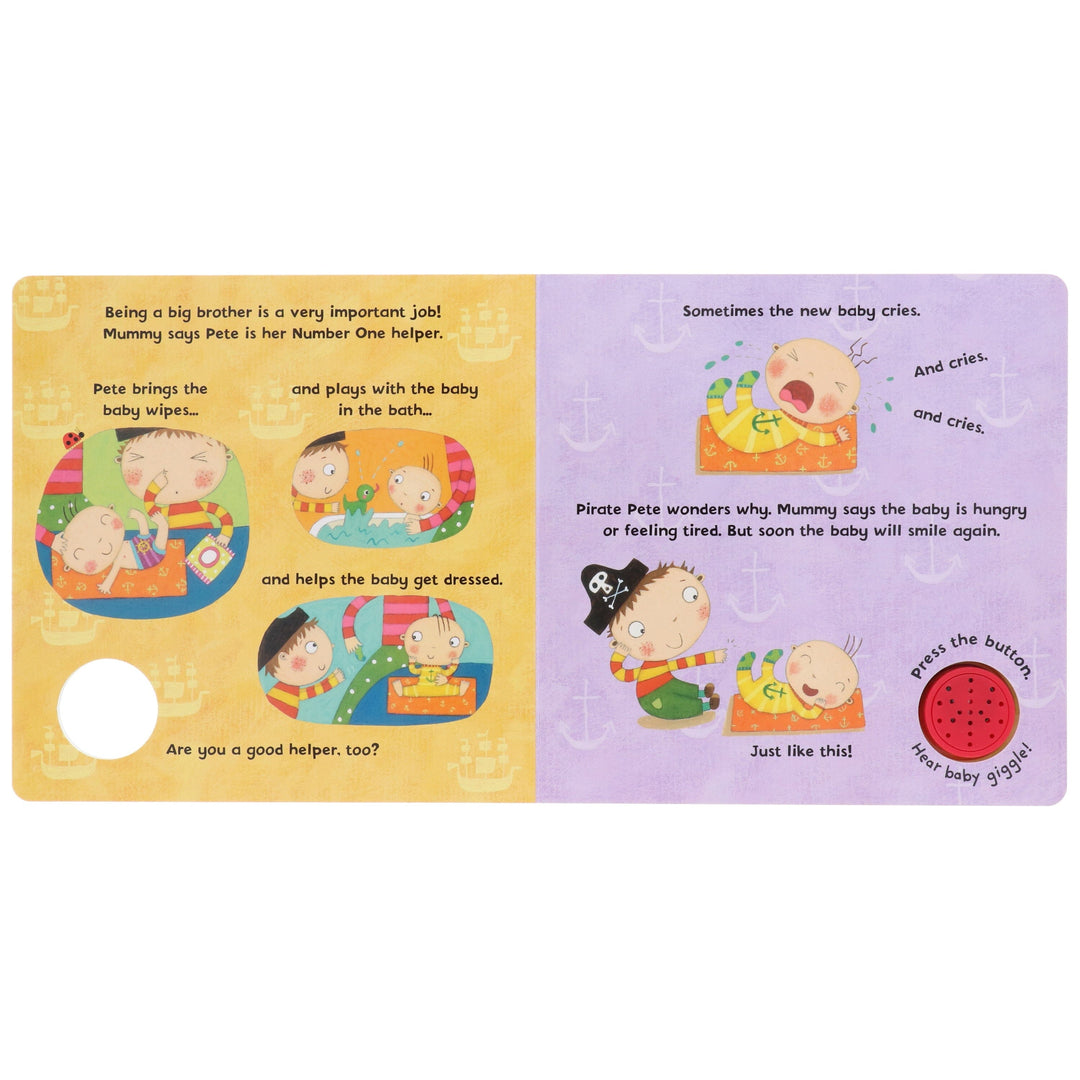 Pirate Pete and Princess Polly Series By Lady Bird 2 Books Collection Set - Ages 2-4 - Board Book