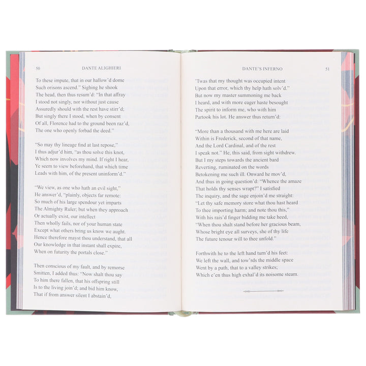 Dante's Inferno by Dante Alighieri - Fiction - Sprayed Edges Hardback