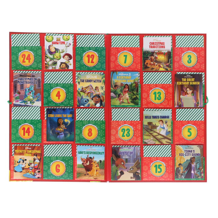 Disney: Storybook Collection Advent Calendar: A Holiday Countdown With 24 Wonderful Books - Ages 6+ - Paperback