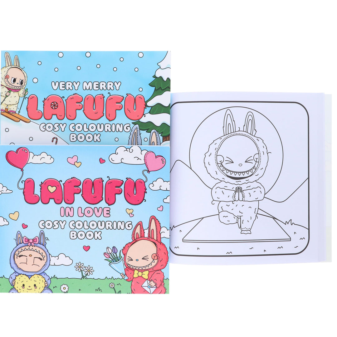 Lafufu Cosy Colouring Collection 3 Activity Books Set - Non Fiction - Paperback