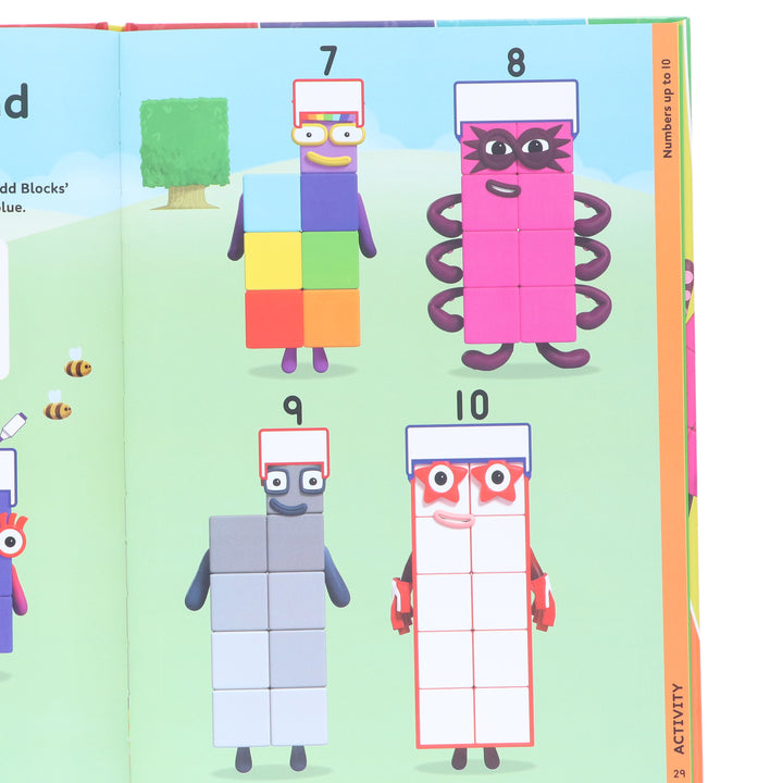 Numberblocks Annual 2025 by Sweet Cherry Publishing - Ages 3-5 - Hardback