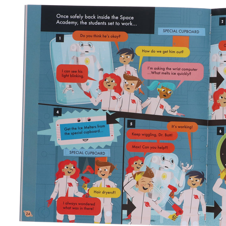 Space Station Academy Series Graphic Novels By Sally Spray 8 Books Collection Box Set - Ages 7-9 - Paperback