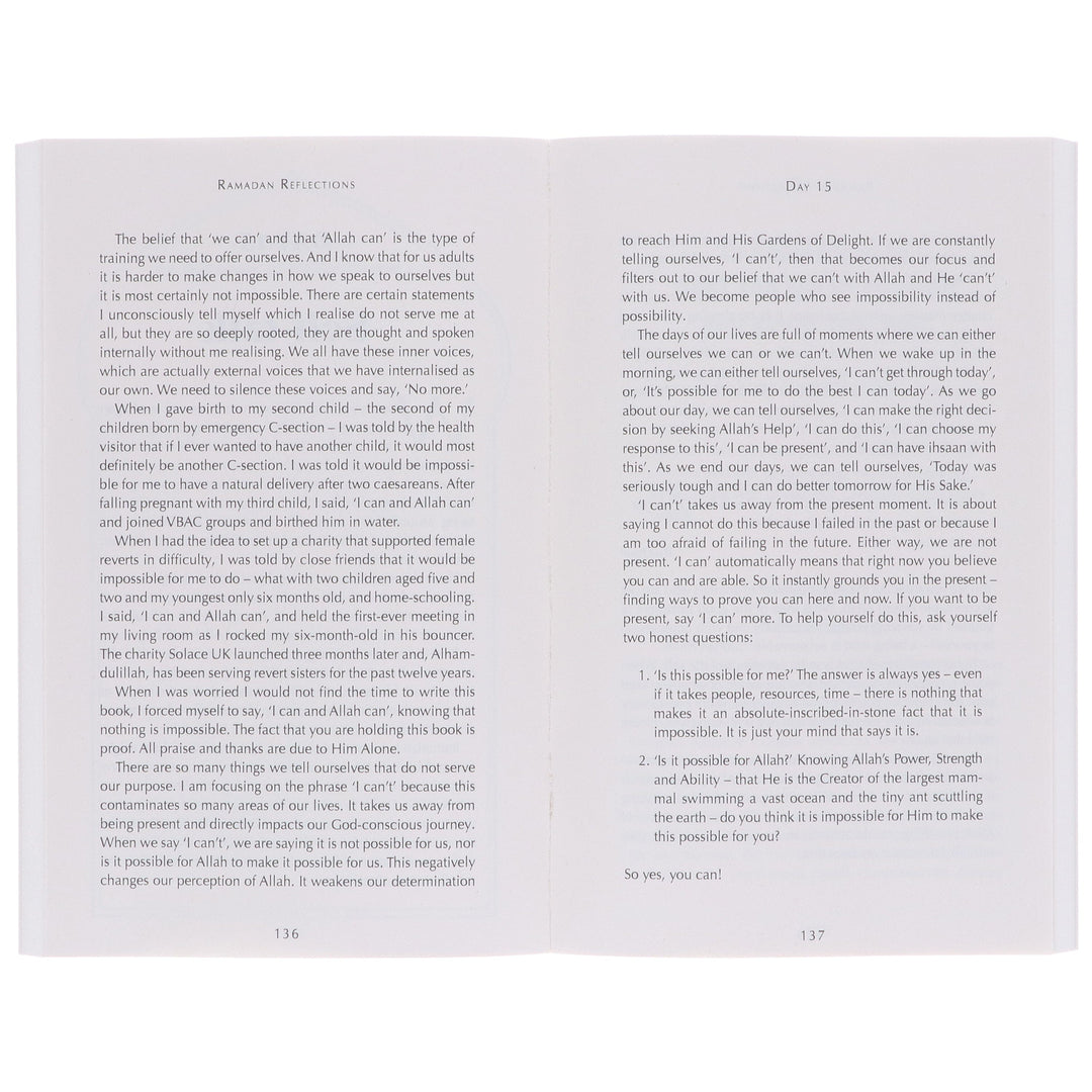 Ramadan Reflections & The Power of Du'a: By Aliyah Umm Raiyaan 2 Books Collection Set - Non Fiction - Paperback