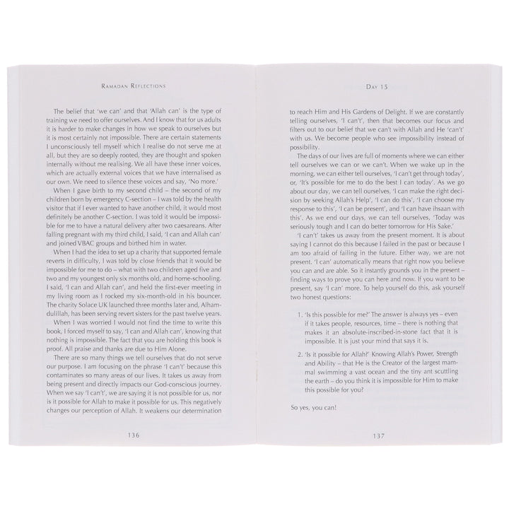 Ramadan Reflections & The Power of Du'a: By Aliyah Umm Raiyaan 2 Books Collection Set - Non Fiction - Paperback