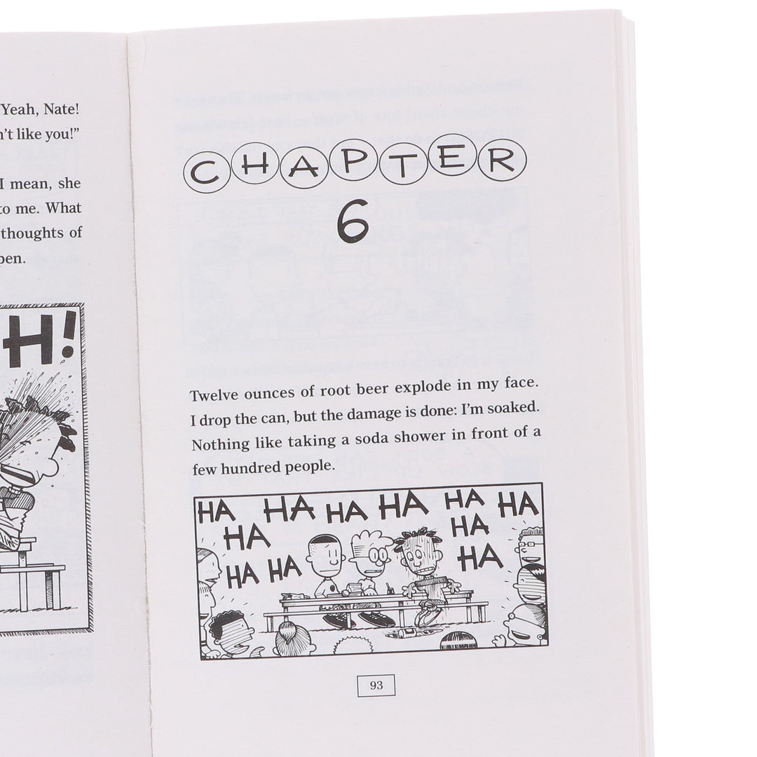 The Big Nate Collection Series by Lincoln Peirce 8 Books Box Set - Ages 9-14 - Paperback