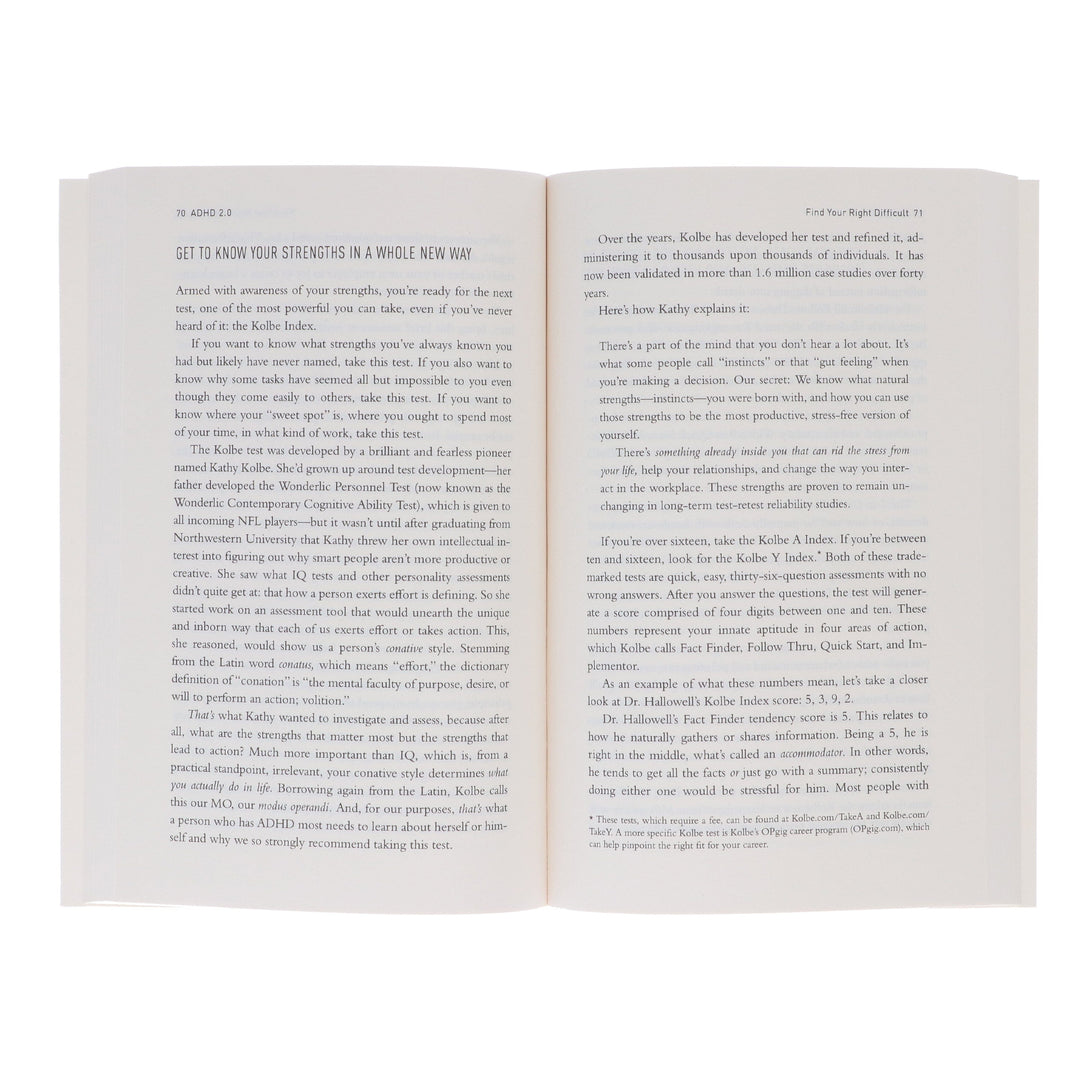 ADHD 2.0: New Science and Essential Strategies for Thriving with Distraction - from Childhood through Adulthood by Edward M. Hallowell & John J. Ratey - Non Fiction - Paperback