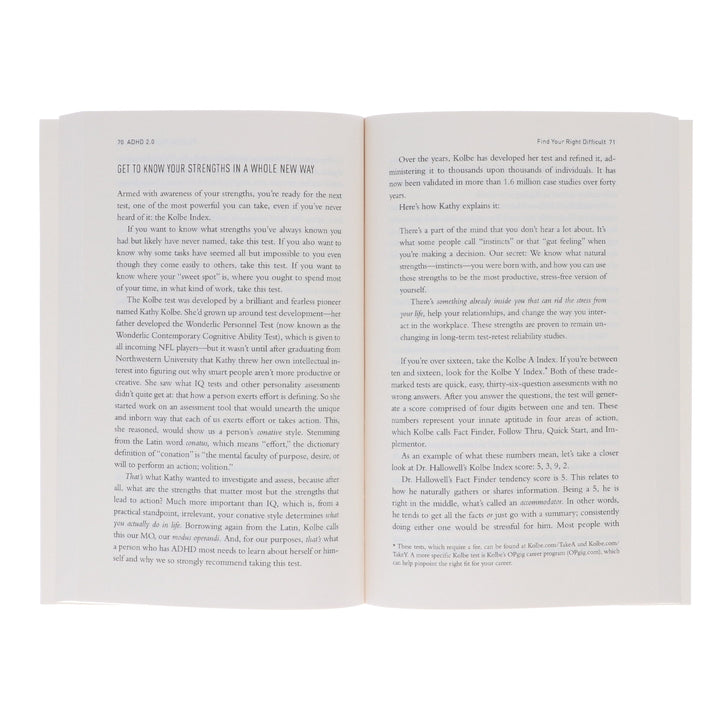 ADHD 2.0: New Science and Essential Strategies for Thriving with Distraction - from Childhood through Adulthood by Edward M. Hallowell & John J. Ratey - Non Fiction - Paperback