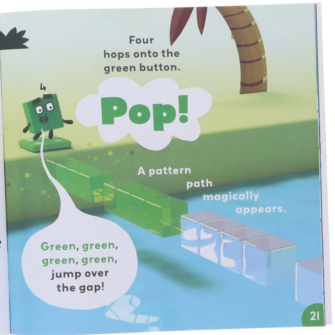 Pattern Palace: A Numberblocks Sticker Storybook Featuring Over 60 Fun Stickers! - Ages 3-6 - Paperback